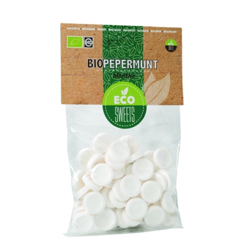 Pepermunt van Eco Sweets, 16 x 75 g