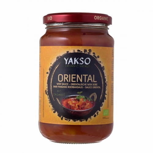 Tandoori woksaus van Yakso, 6 x 350 g