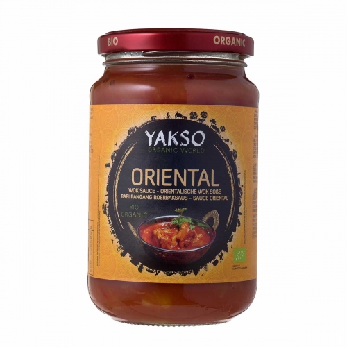 Roerbak saus tandoori van Yakso, 6 x 350 g