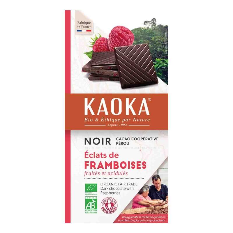Frambozen puur 58% van Kaoka, 17 x 100 g