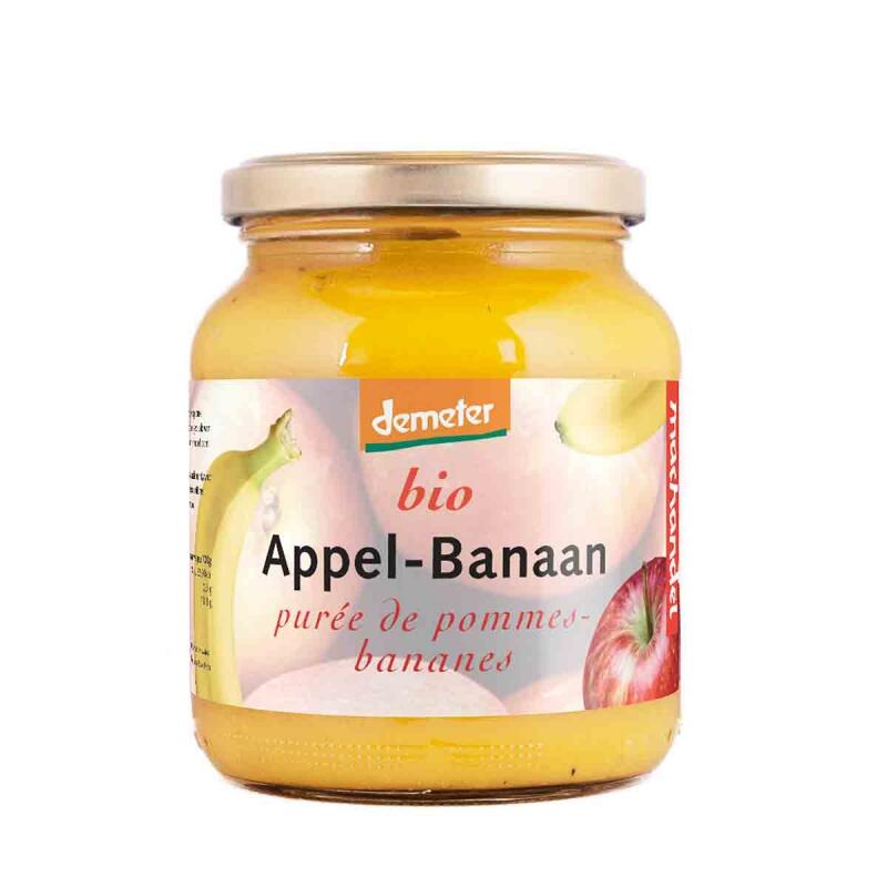 Appel-bananenpuree van Machandel, 6 x 360 g