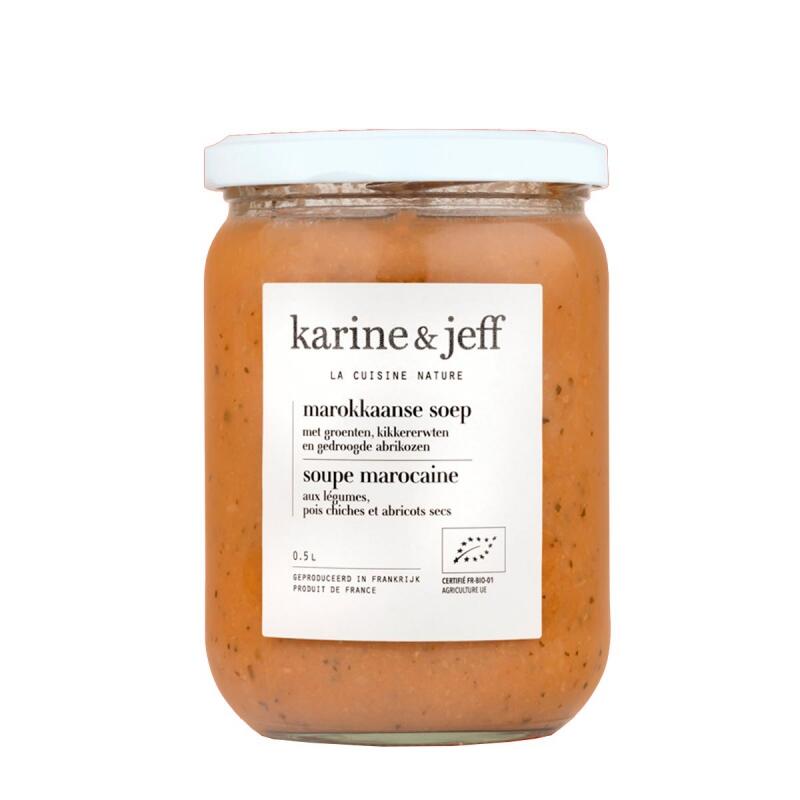 Marokkaanse soep van Karine & jeff, 6 x 500 ml