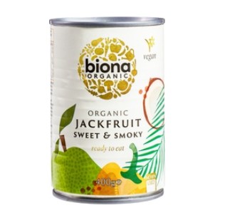 Jackfruit sweet + smokey van Biona, 6 x 400 g