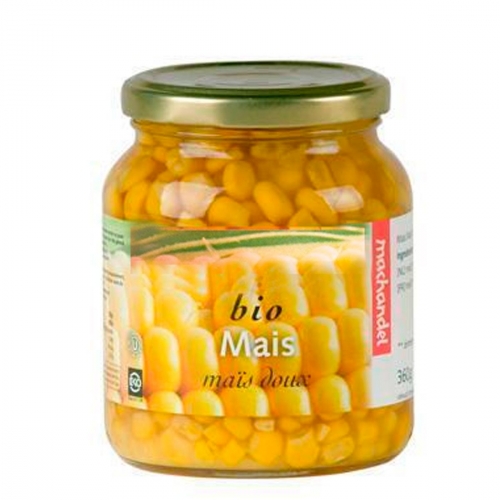 Mais (zoet) bio van Machandel, 6 x 350 g