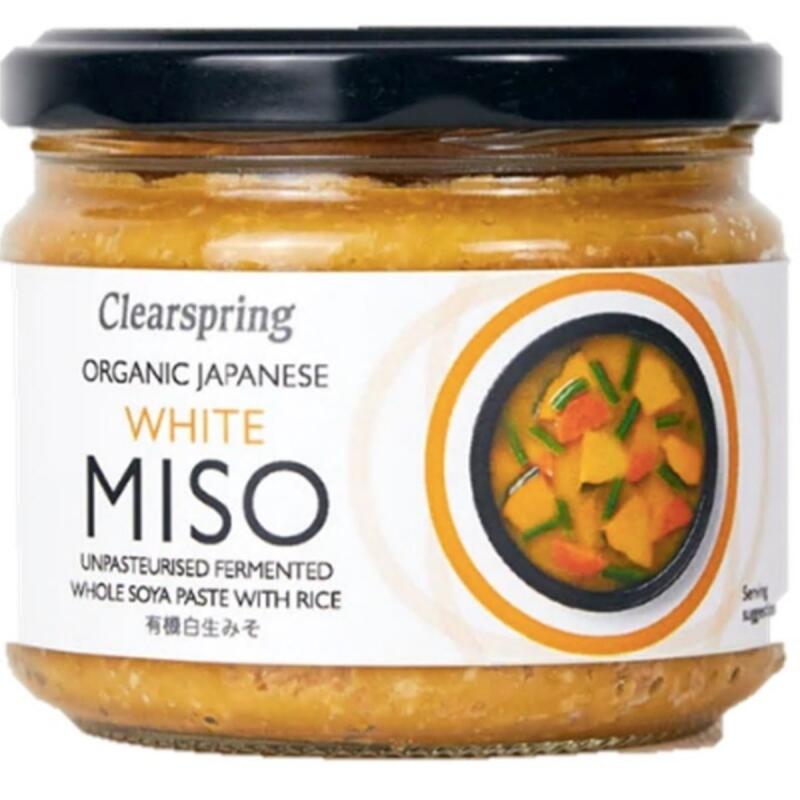 Witte miso (ongepast.) van Clearspring, 6 x 270 g