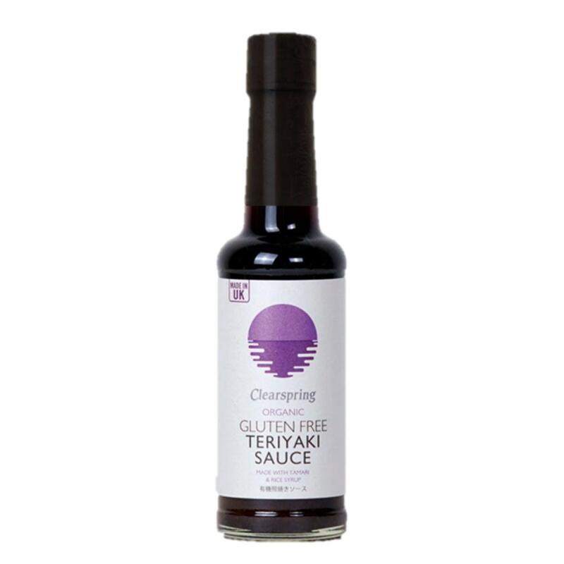 Teriyaki saus glutenvrij van Clearspring, 6 x 150 ml