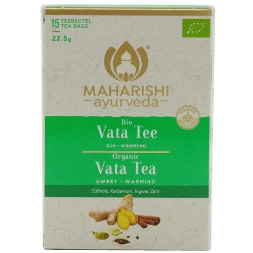Ayurvedische vata thee van Maharishi, 12 x 15 builtjes