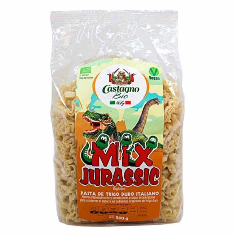 Kinderpasta jurassic van Castagno, 12 x 500 g