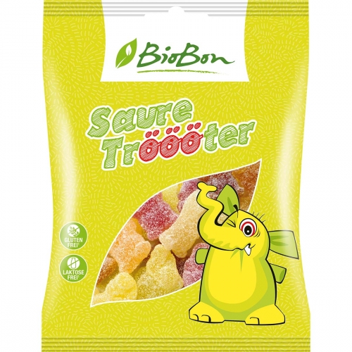 Zure troooter snoepjes van BioBon, 10 x 100 g