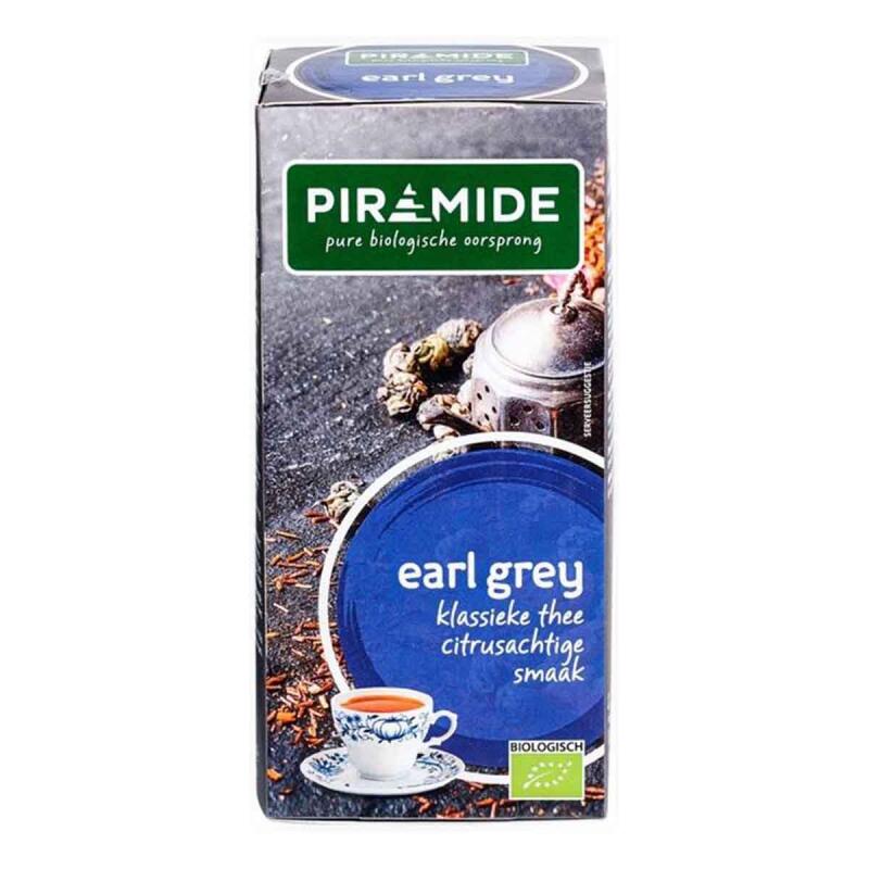 Earl grey van Piramide, 6 x 20 builtjes