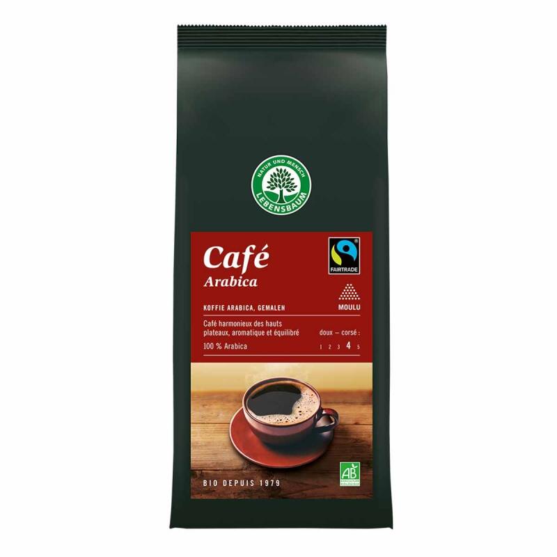 Arabica van Lebensbaum gemalen, 6 x 250 g