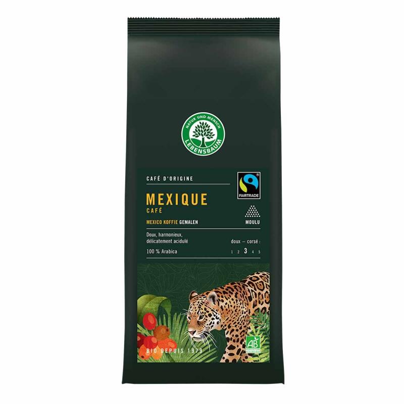 Arabica Mexico van Lebensbaum gemalen, 6 x 250 g