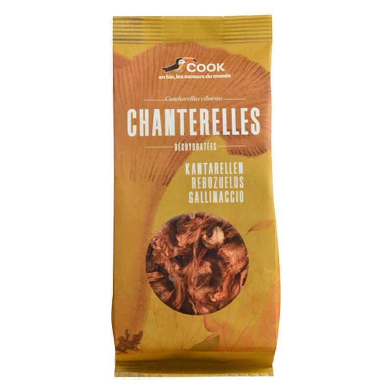 Cantharellen (gedroogd) van Cook, 6 x 25 g