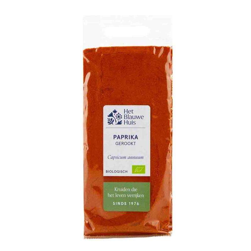 Paprika gerookt van Het Blauwe Huis, 5 x 30 g