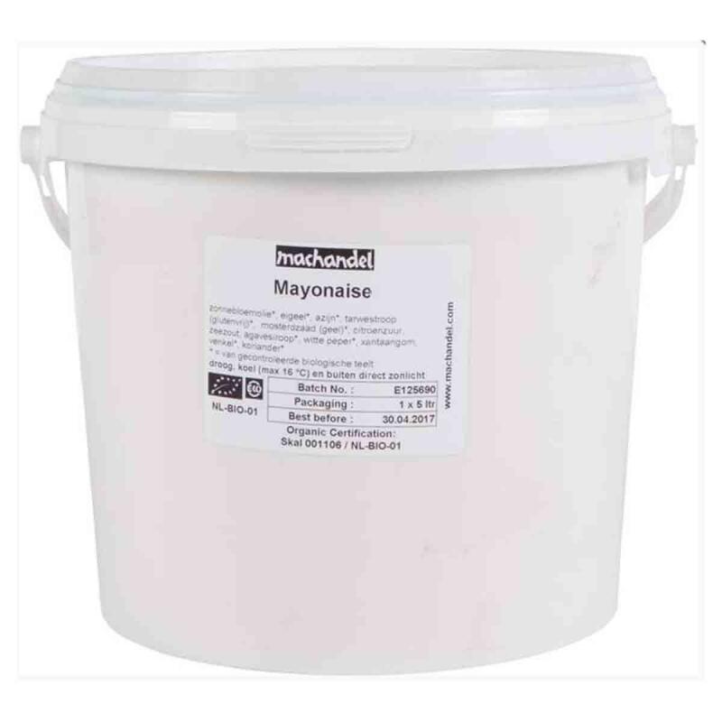 Mayonaise emmer van Machandel, 1x 5 ltr