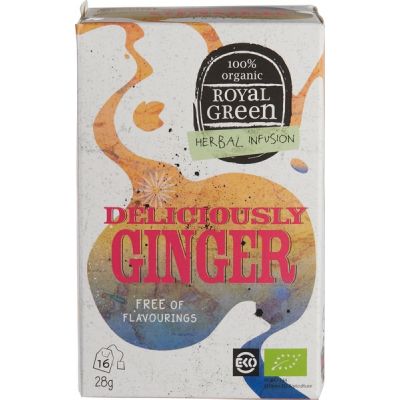 Deliciously ginger van Royal Green, 4 x 16 builtjes