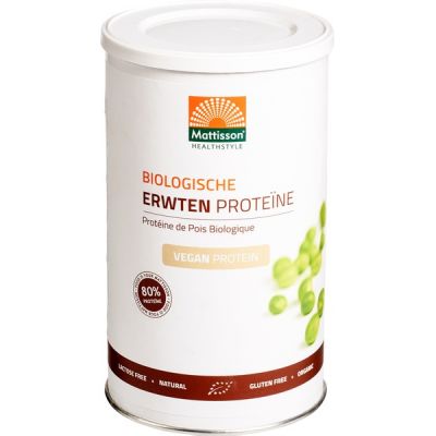 Erwten proteïne van Mattisson, 1 x 350 g