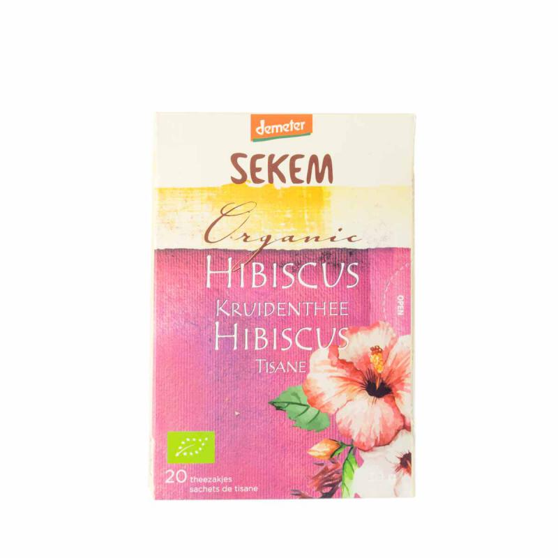 Hibiscusthee van Sekem, 6 x 20 builtjes