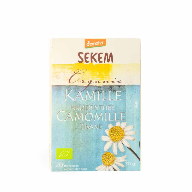 Kamille-kruidenthee van Sekem, 6 x 20 builtjes
