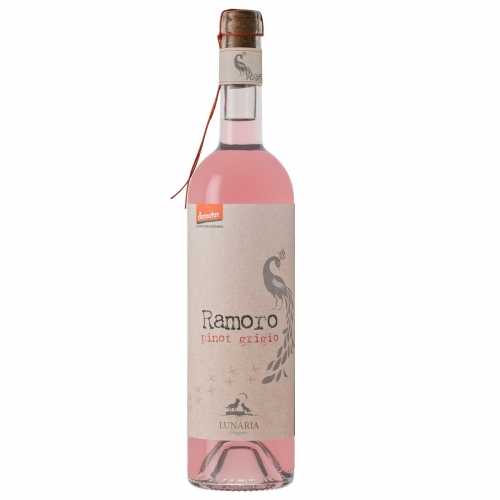 Rose Ramoro pinot grigio van Lunaria, 6 x 750 ml