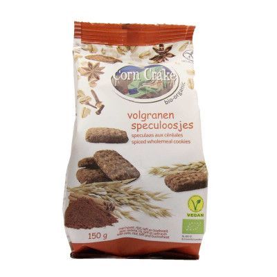 Volgranen speculoosjes GV van Corn Crake Organic, 6 x 150 g