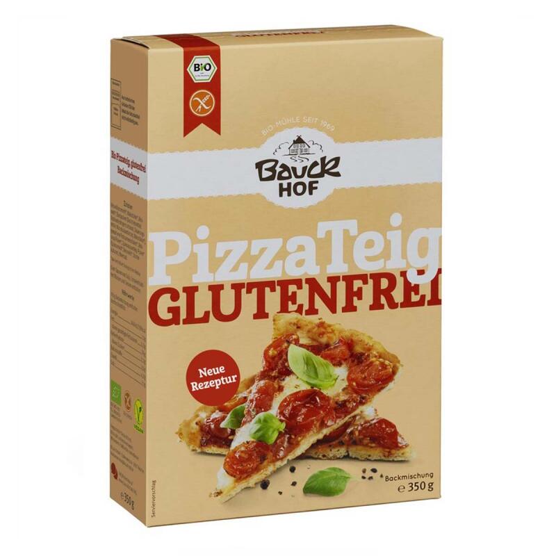 Pizzadeegmix glutenvrij van Bauckhof, 6 x 350 g