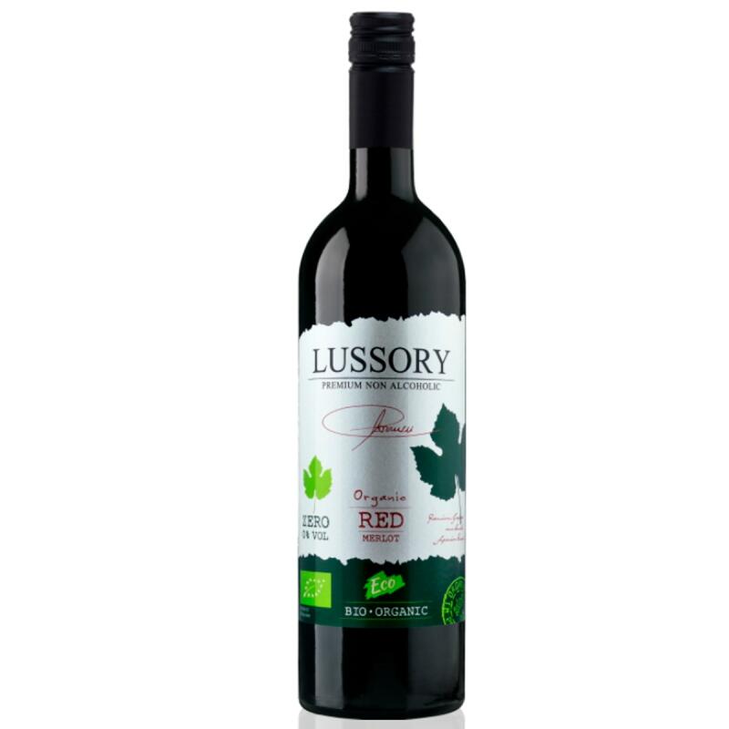 Merlot alc vrij van Lussory, 6 x 750 ml