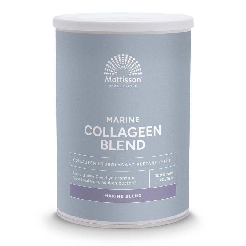 Marine collageen blend van Mattisson GEEN BIO, 1 x 300 g