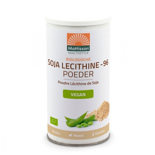 Soja lecithinepoeder 96% van Mattisson, 1 x 200 g