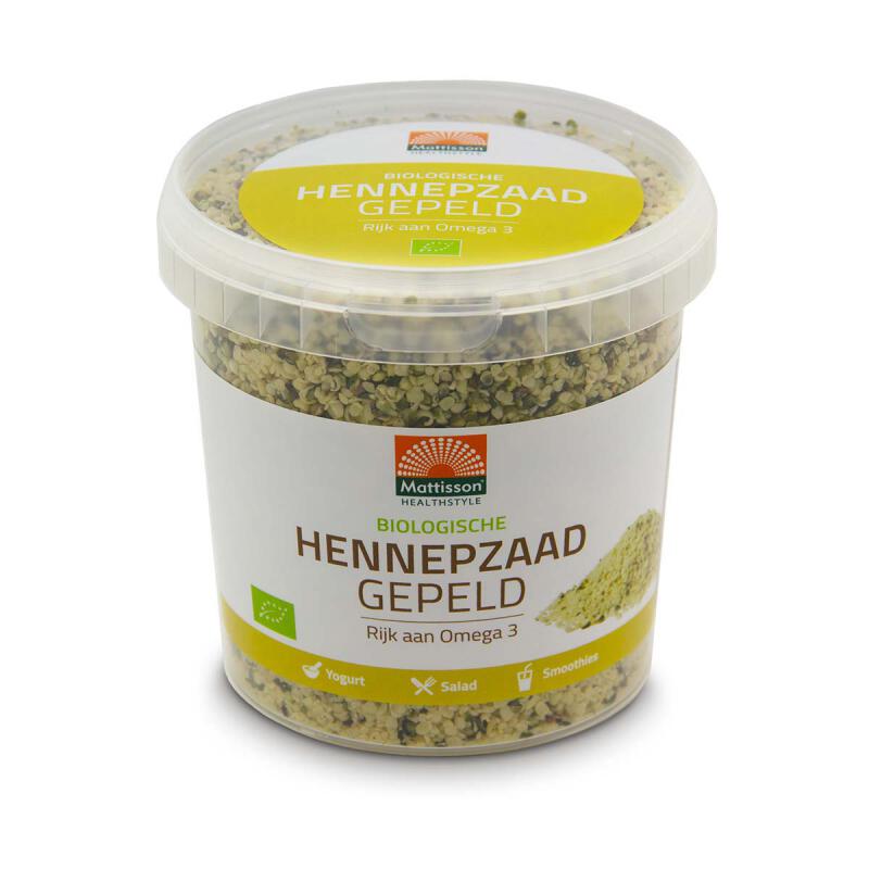 Hennepzaad gepeld van Mattisson, 1 x 500 g