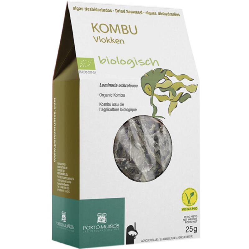 Zeewier kombu gedroogd van Porto Muinos, 8 x 25 g