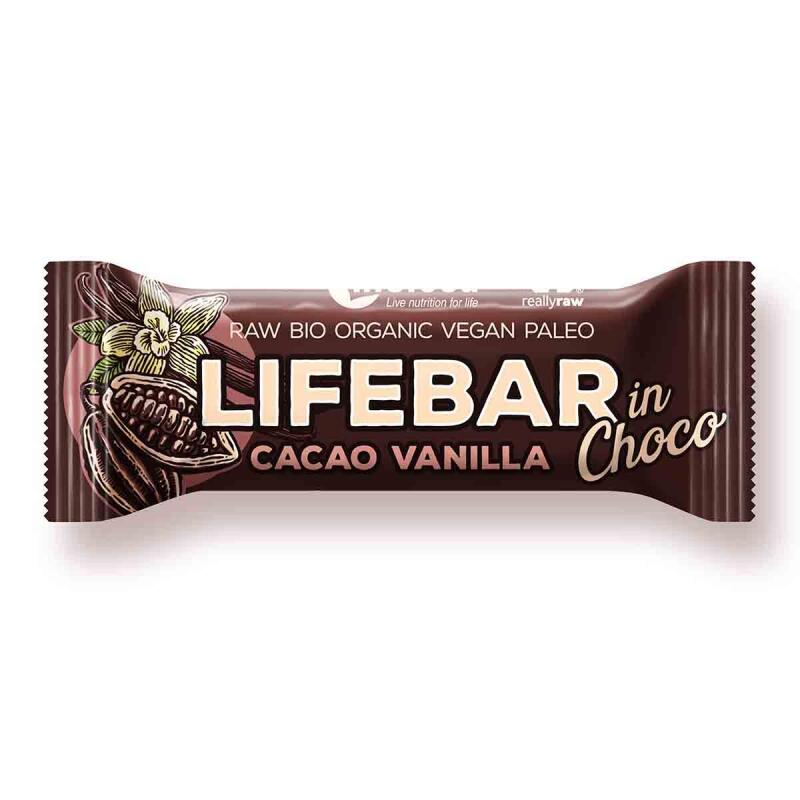 Lifebar in choco cacao van Lifefood, 15 x 40 g