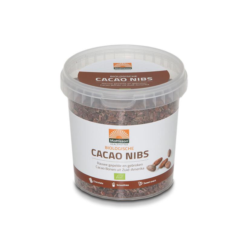 Cacao nibs raw van Mattisson, 1 x 400 g
