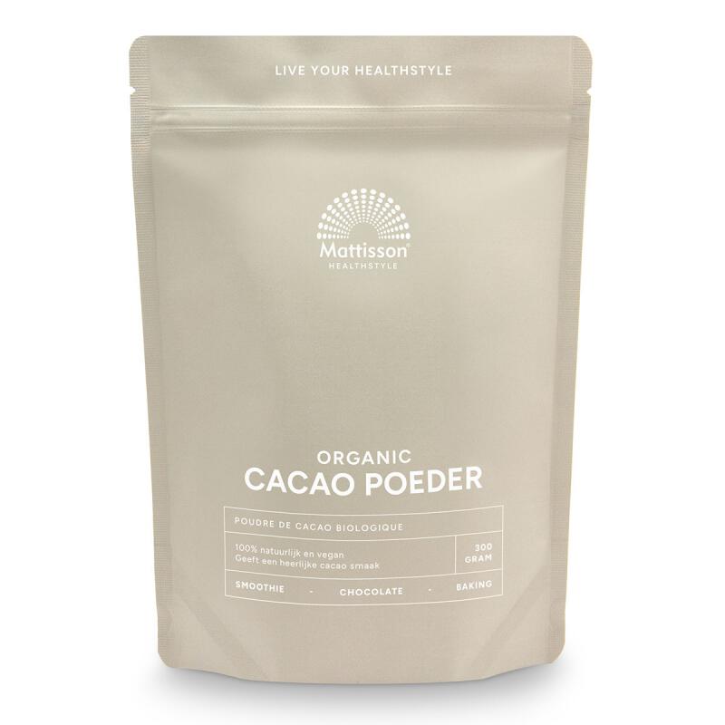 Cacaopoeder van Mattisson, 1 x 300 g