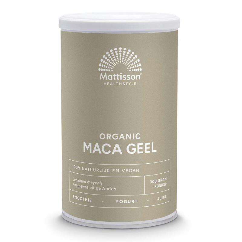 Active maca poeder van Mattisson, 1 x 300 g