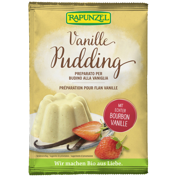 Vanille pudding van Rapunzel, 25 x 40 g