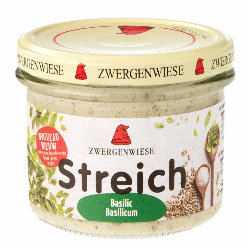 Spread basilicum van Zwergenwiese, 6 x 180 g