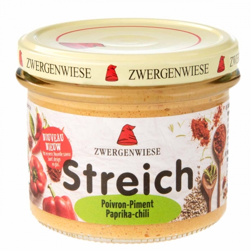 Spread paprika-chili van Zwergenwiese, 6 x 180 g