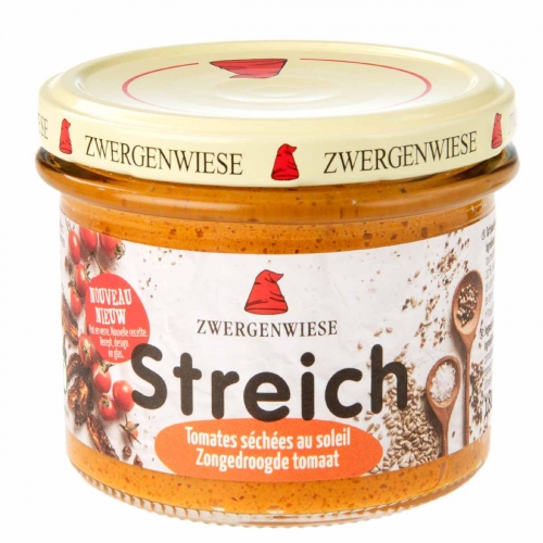 Spread zongedroogde tomaat vegetarisch van Zwergenwiese, 6 x 180 g