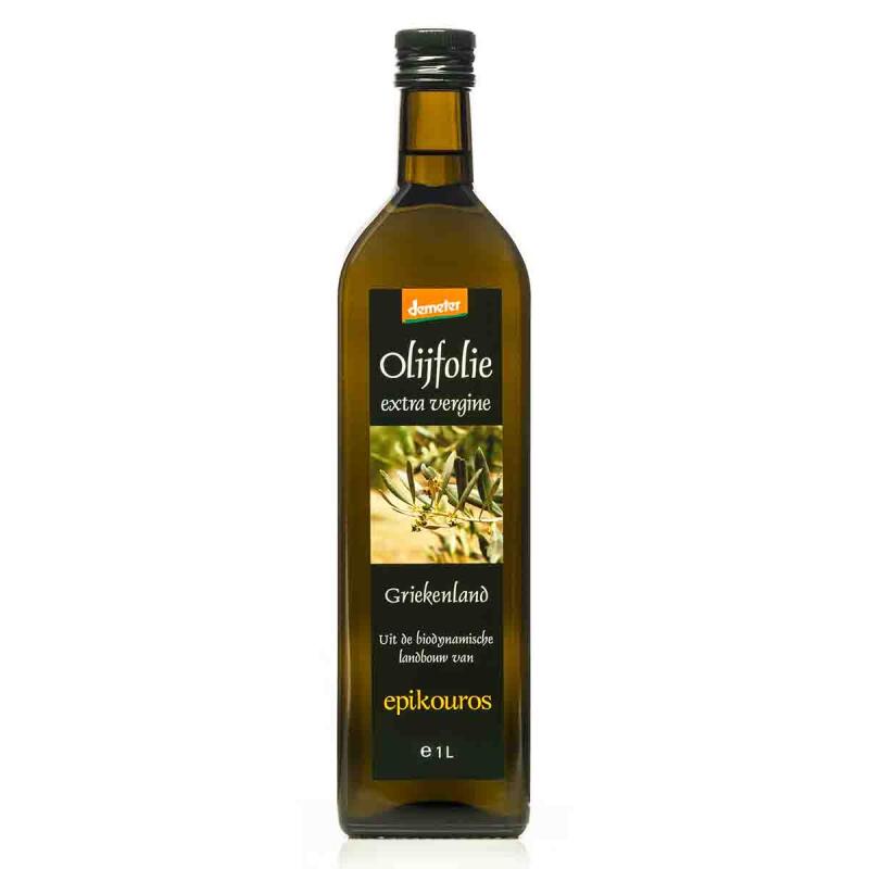 Olijfolie extra vergine (mild) van Epikouros, 6 x 1 stk
