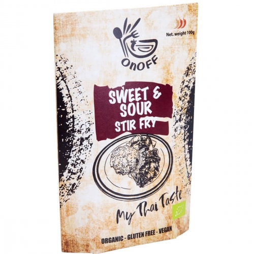 Zoetzure Thaise Woksaus van Onoff spices!, 10 x 100 g