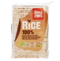 Rijstwafel dun rechthoekig van Lima, 12 x 130 g