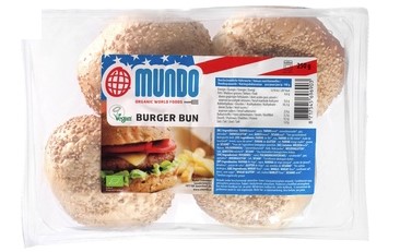 Hamburger broodjes Burger buns van OMundo, 6 x 250 g