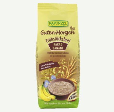 Porridge cacao banaan van Rapunzel, 6 x 500 g