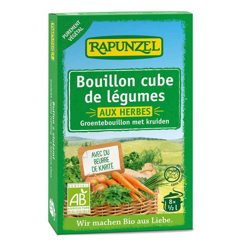 Groentebouillon blokjes kruiden van Rapunzel, 15 x 8 stk