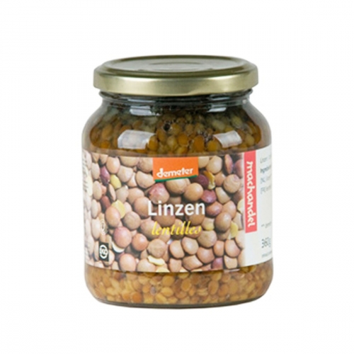 Linzen met tomaat van Machandel, 6 x 360 g