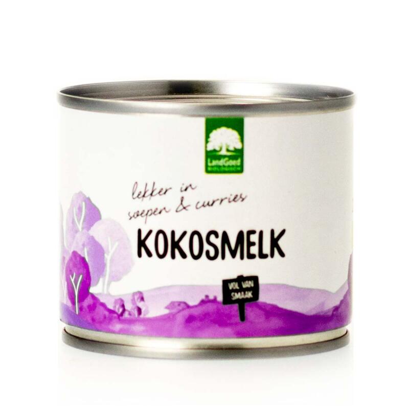 Kokosmelk 20% van Landgoed, 8 x 200 ml