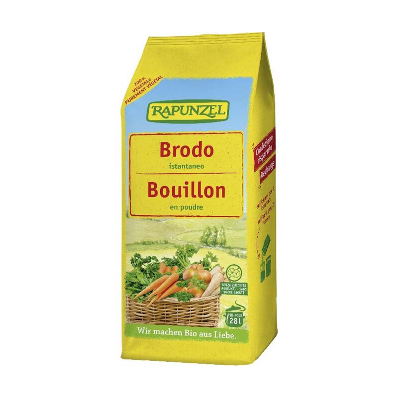 Bouillonpoeder navul van Rapunzel, 6 x 500 g
