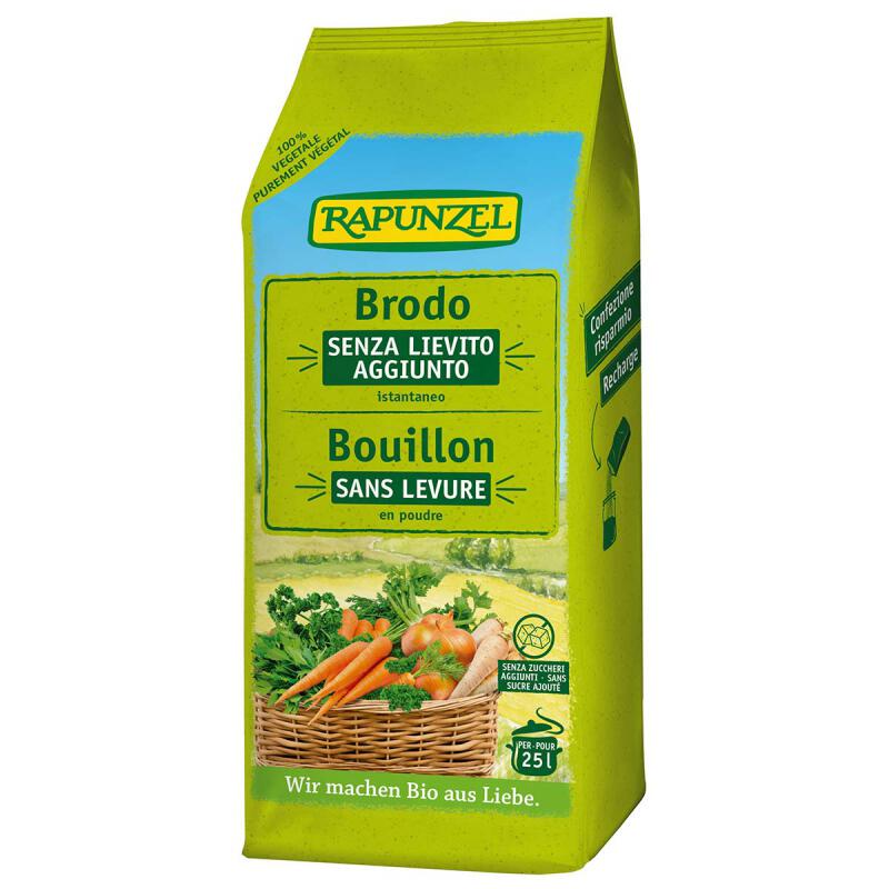 Bouillonpoeder navul z.gist van Rapunzel, 1x 500 g