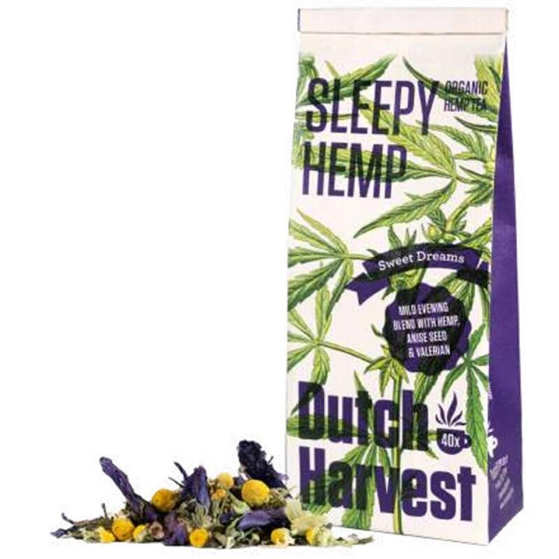 Hennep slaap thee van Dutch Harvest, 6 x 40 g